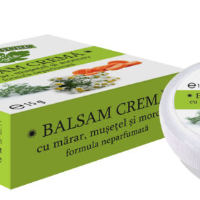 Balsam crema cu marar, musetel si morcov 15 g Marca: Verre de Nature 98% vegetal