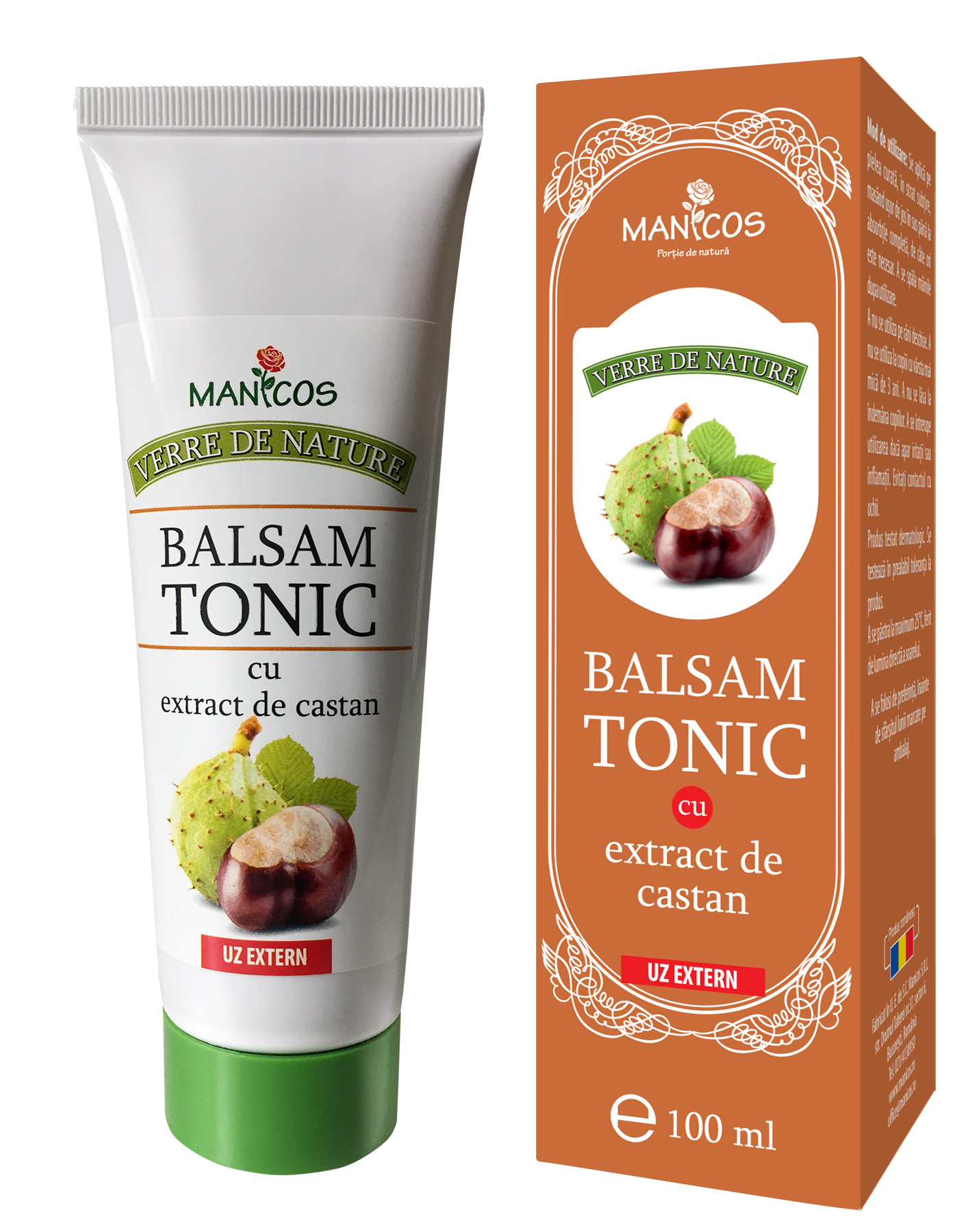 Balsam tonic cu extract de castan 100 ml